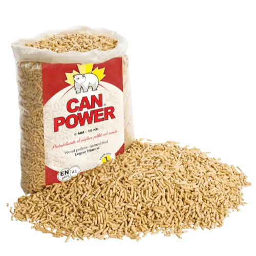 Pellet drzewny Can Power 6mm ENplus A1 - paleta 975 kg